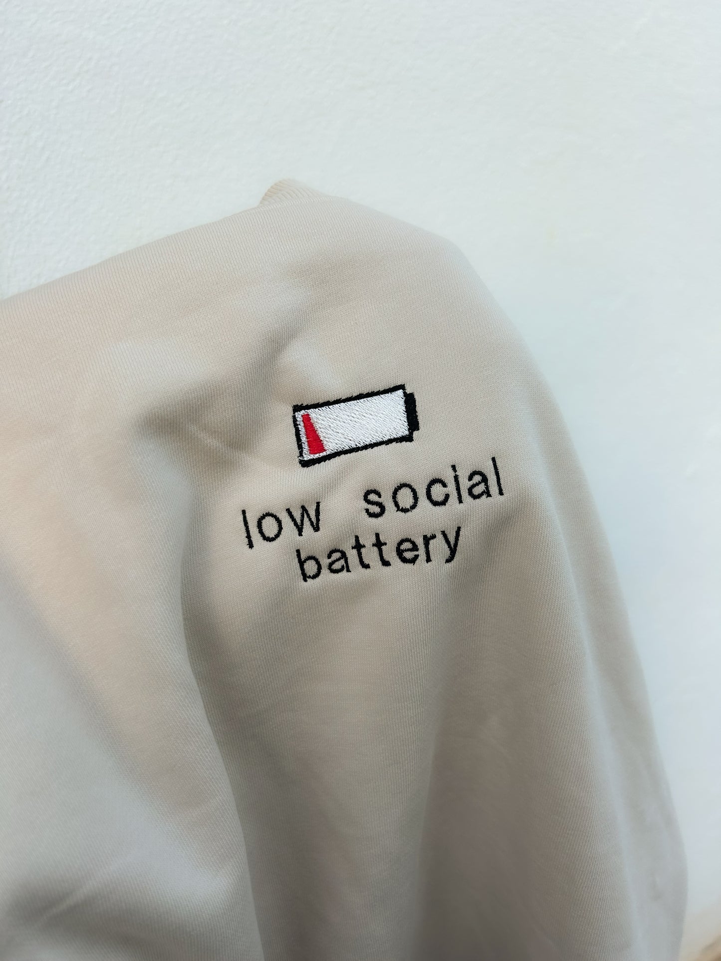 LOW SOCIAL BATTERY