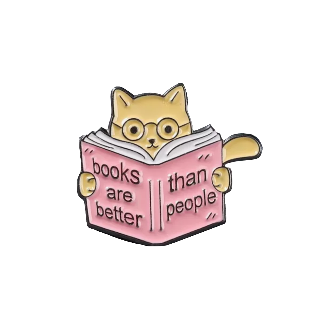 BOOKS ARE BETTER THAN PEOPLE