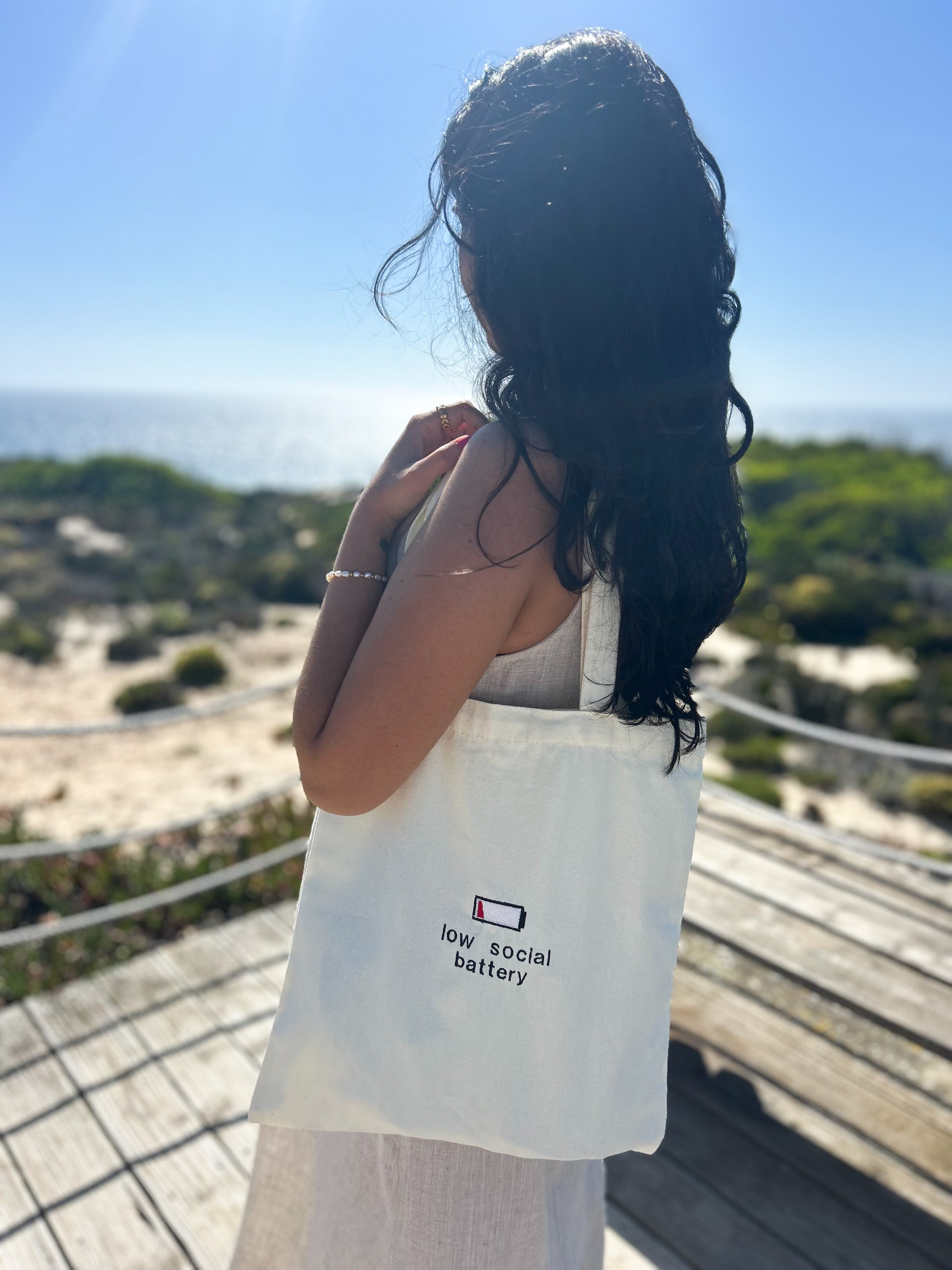 TOTE LOW SOCIAL BATTERY