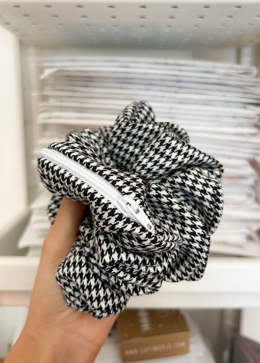 ZIPPER HOUNDSTOOTH